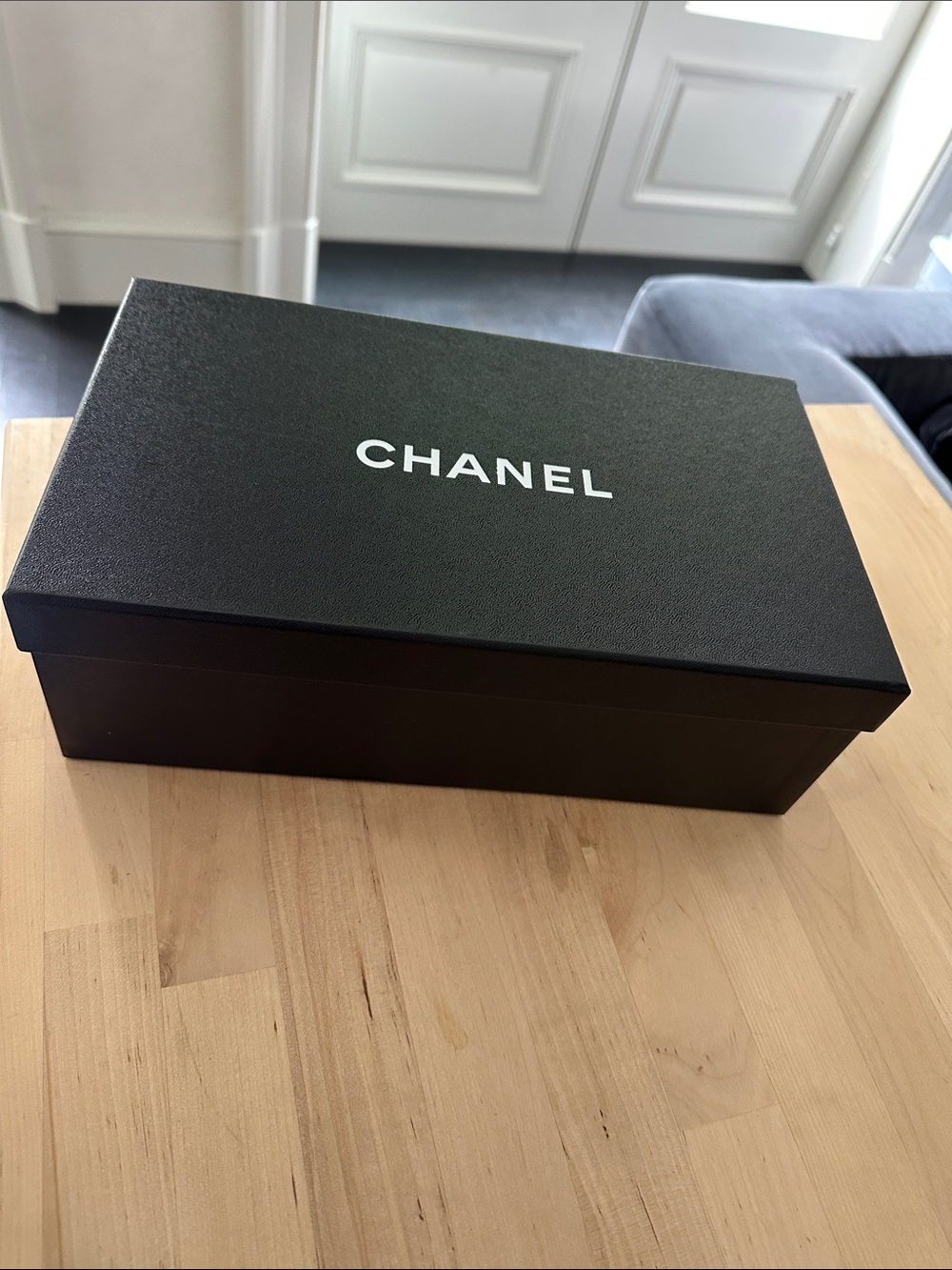 CHANEL Black and White Luxury Presentation Box